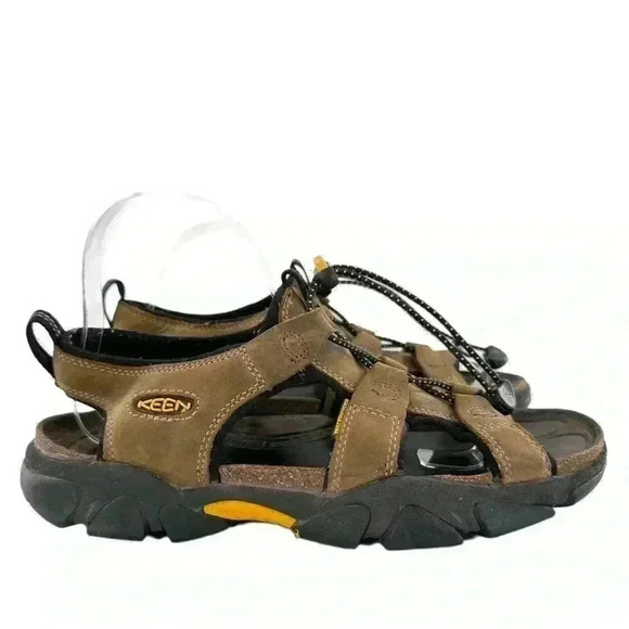 Keen Other - Keen mens sandals 9.5 40 brown nubuck leather outdoors walking gorpcore hiking